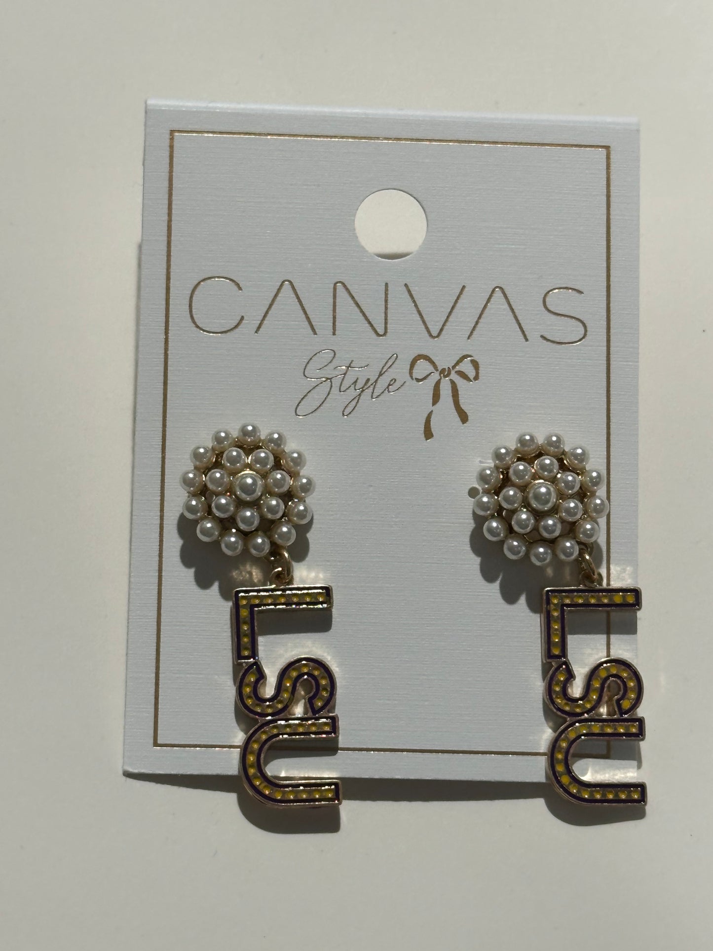 LSU Earrings