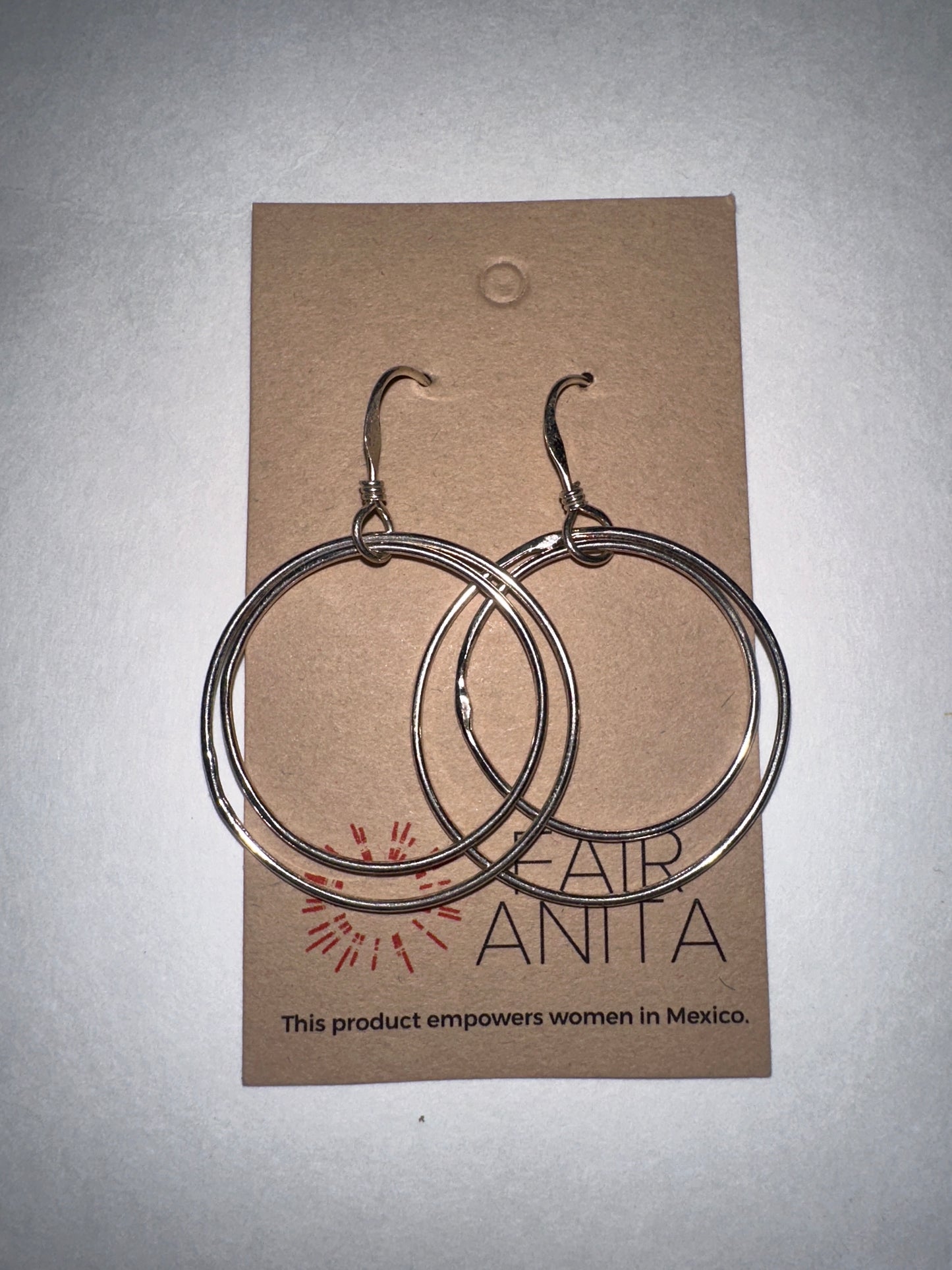 Fair Anita Double Moon Earrings