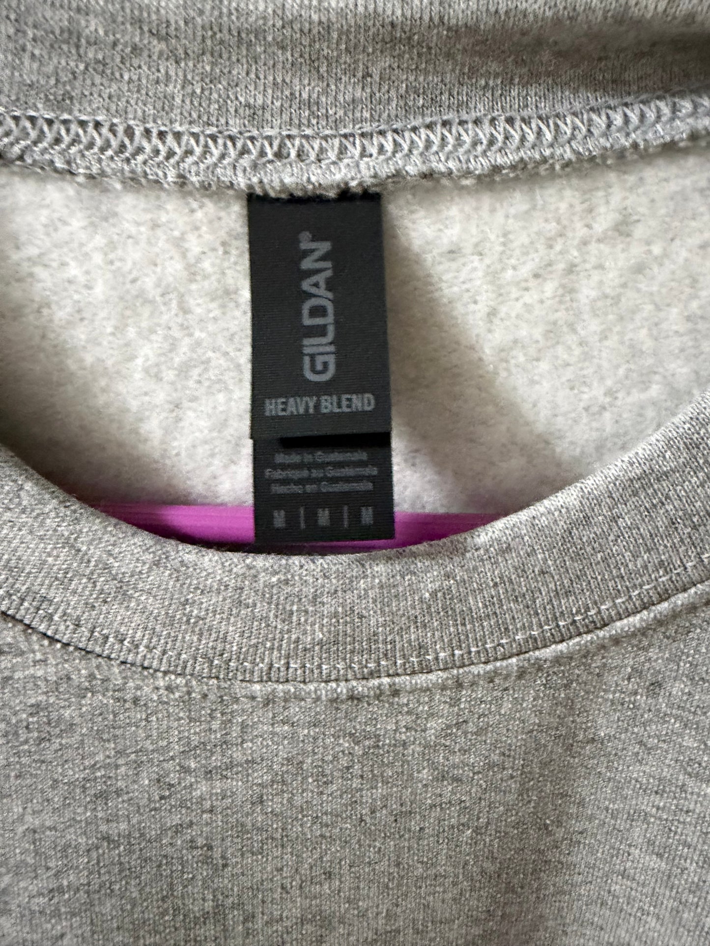 Alabama Puff Vinyl Gray Sweatshirt