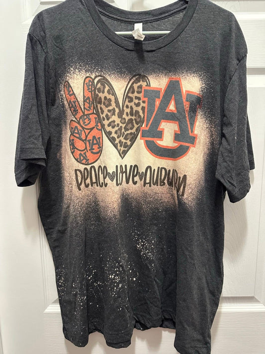 Peace Love Auburn T-Shirt
