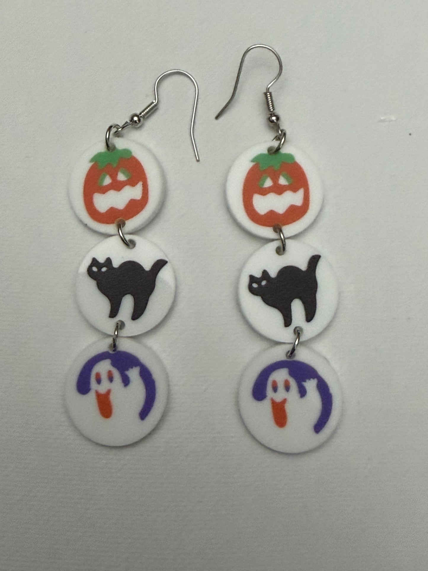 Halloween Cookie Dangle Earrings
