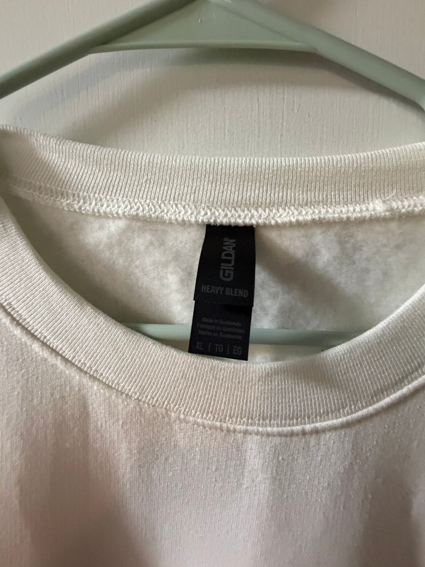 Merry Christmas White Sweatshirt