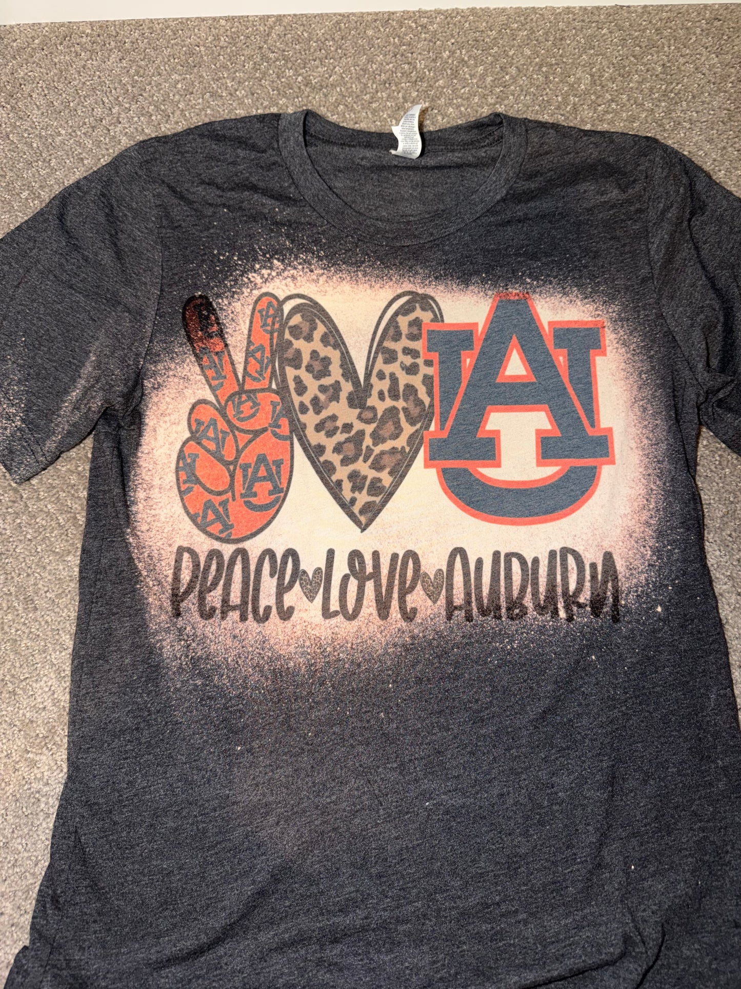 Peace Love Auburn T-Shirt