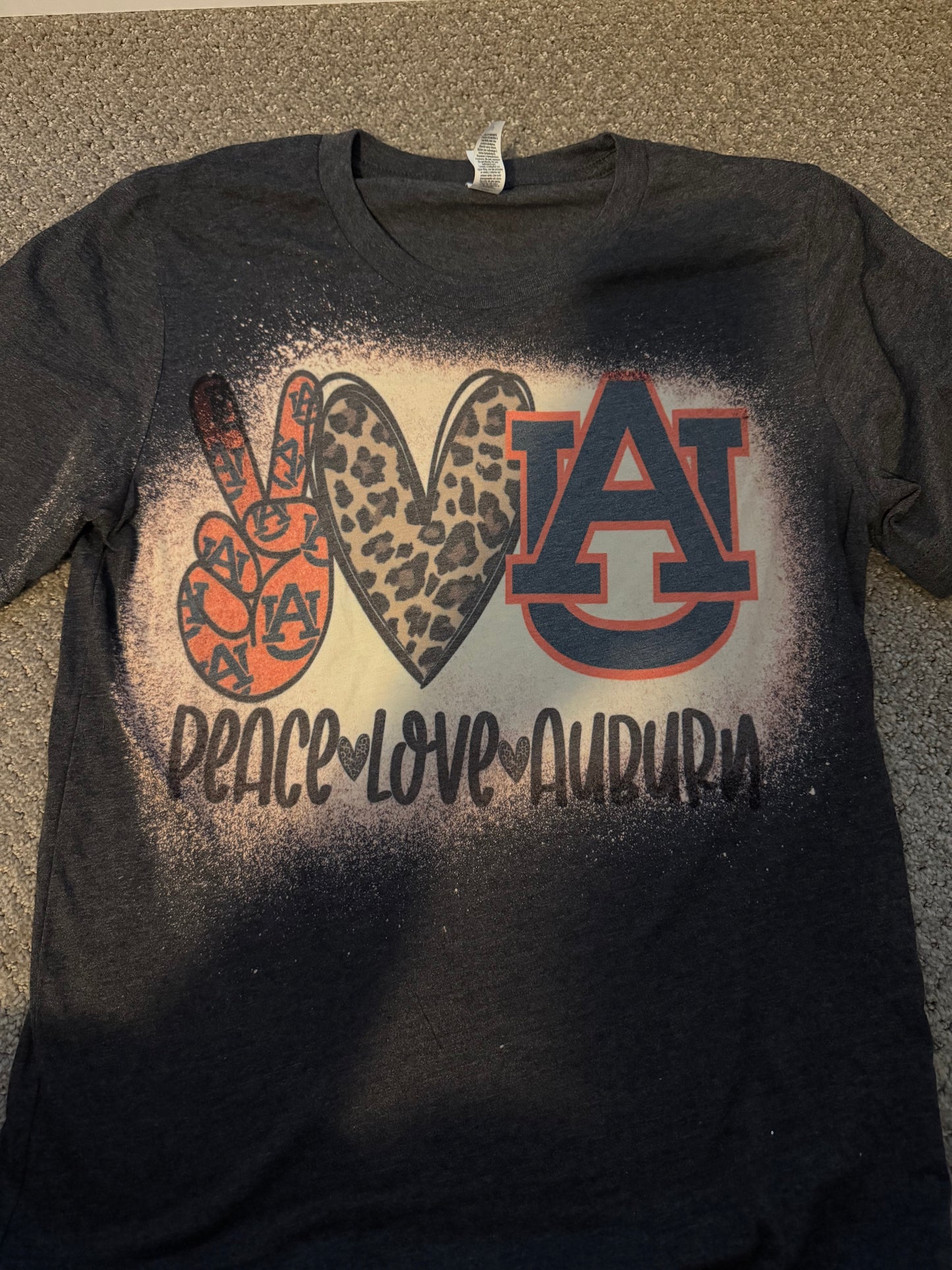 Peace Love Auburn T-Shirt