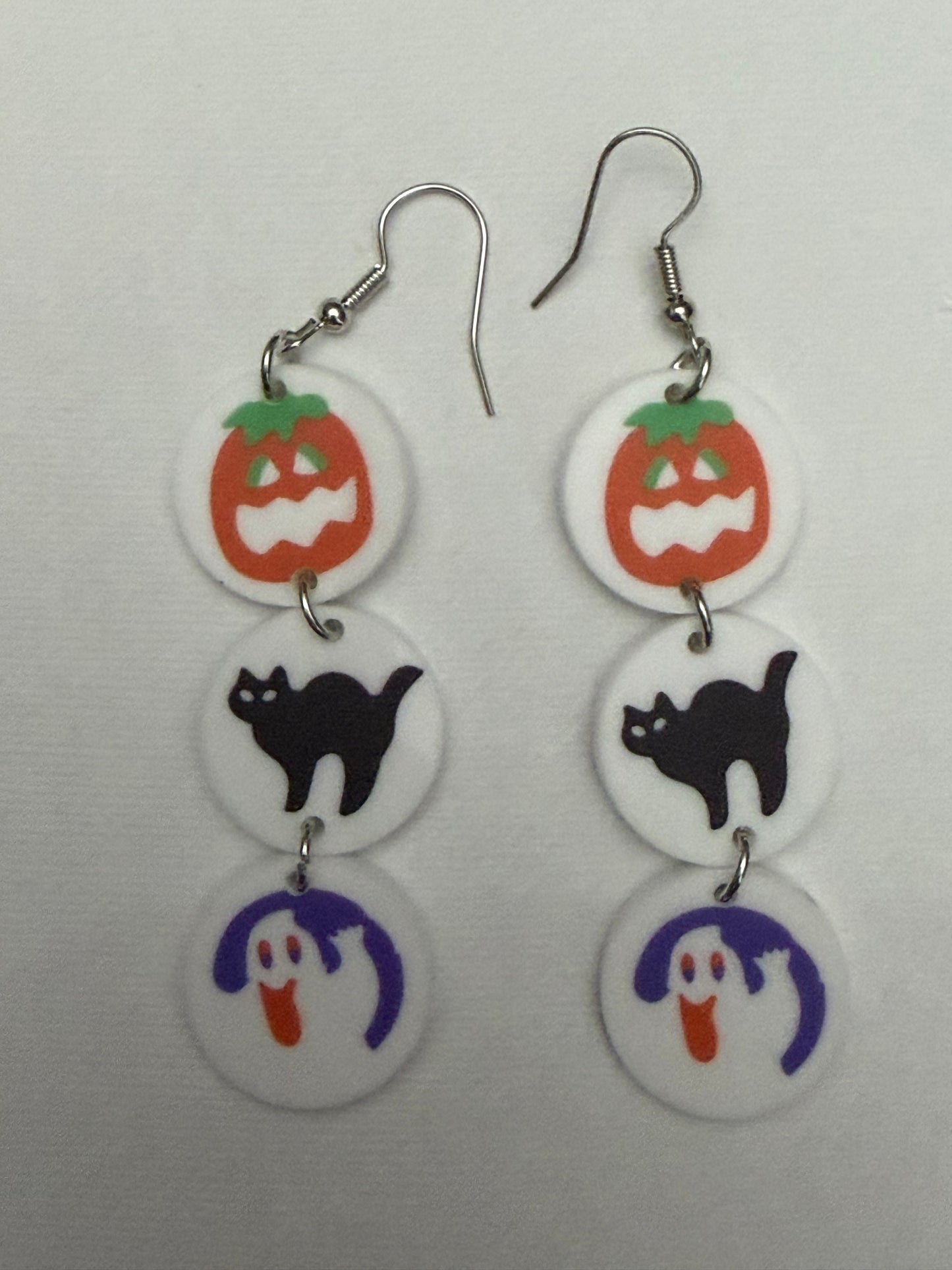 Halloween Cookie Dangle Earrings