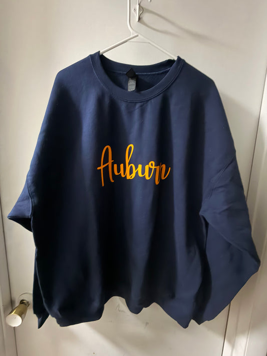 Auburn Navy Sweatshirt