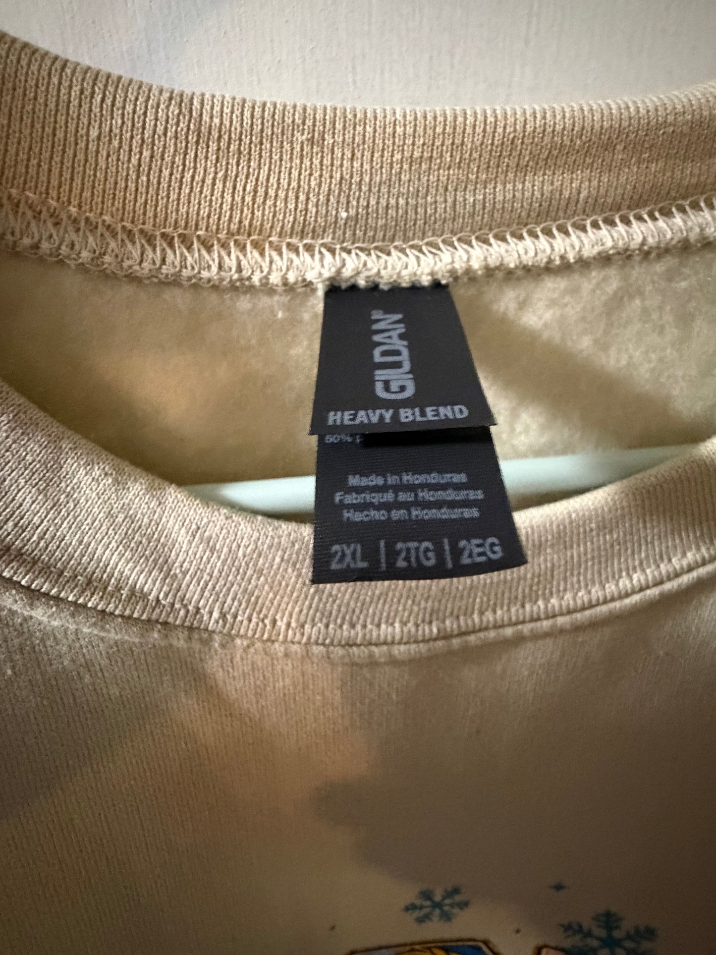 Merry Rudolph Tan Sweatshirt
