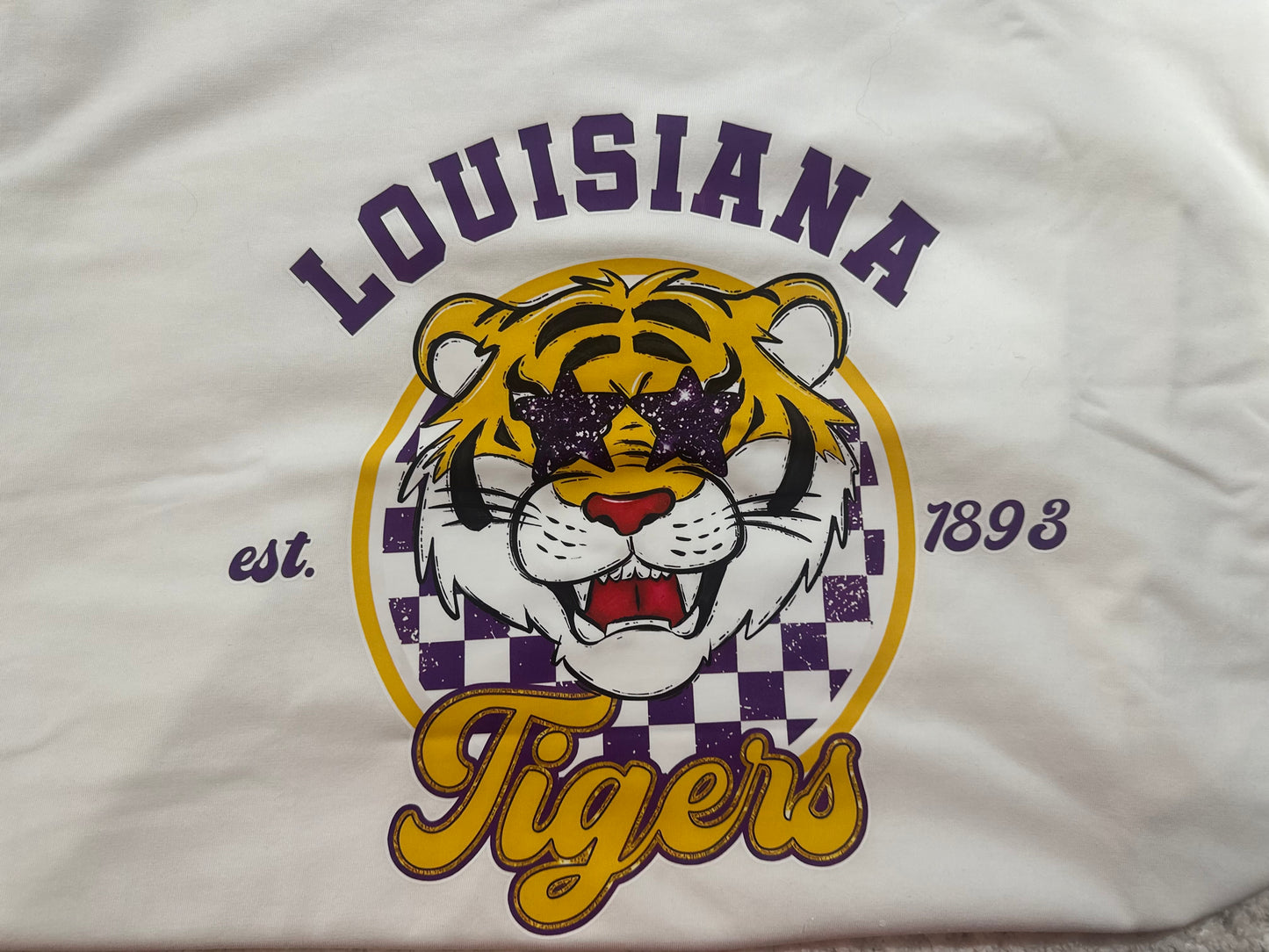 LSU Tigers White T-Shirt