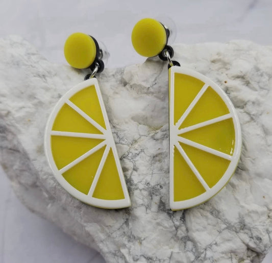 Lemon Earrings