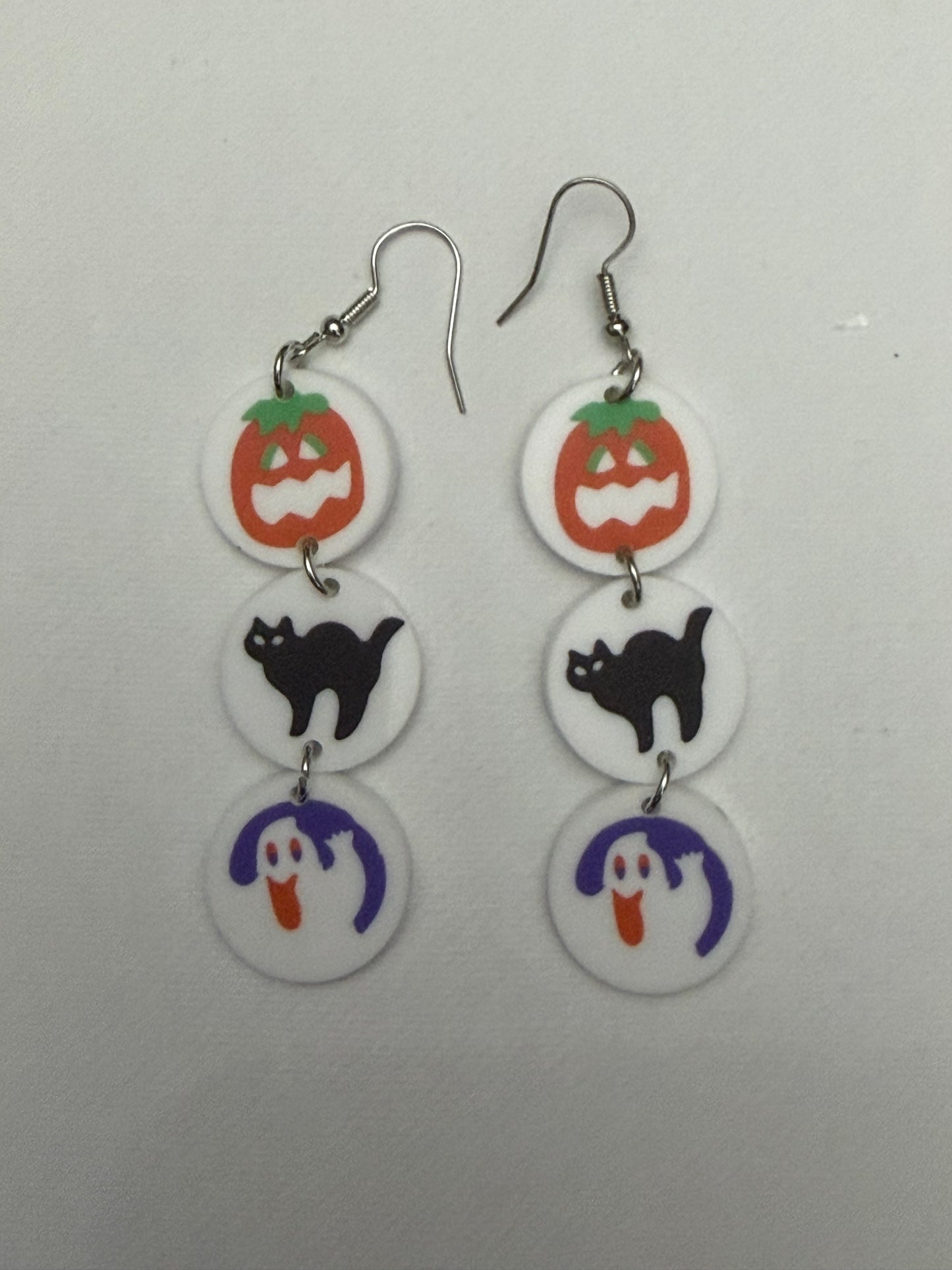 Halloween Cookie Dangle Earrings