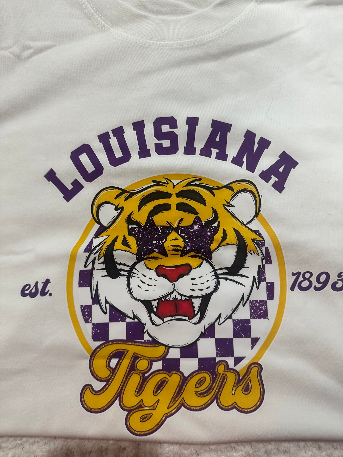 LSU Tigers White T-Shirt