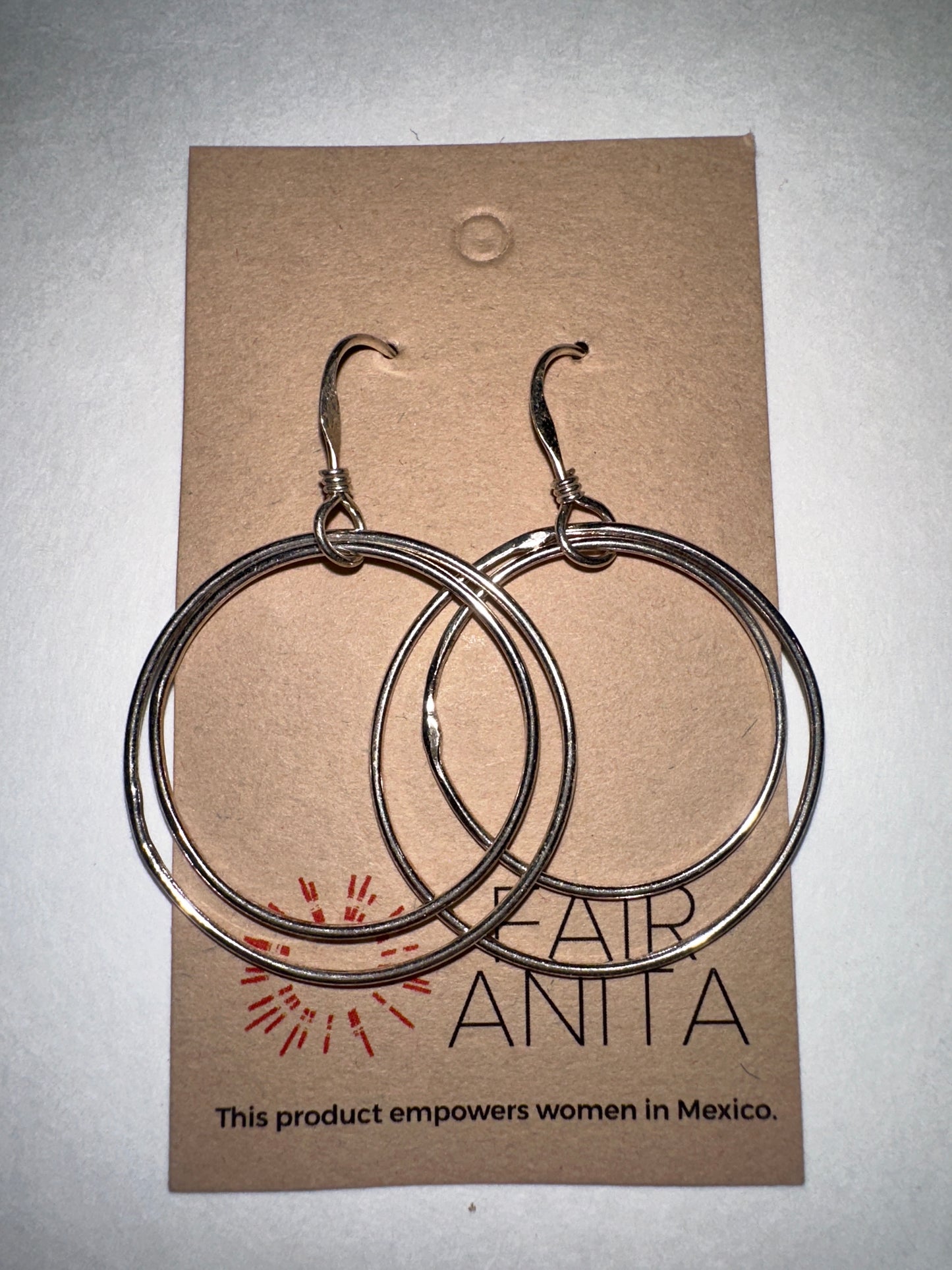 Fair Anita Double Moon Earrings
