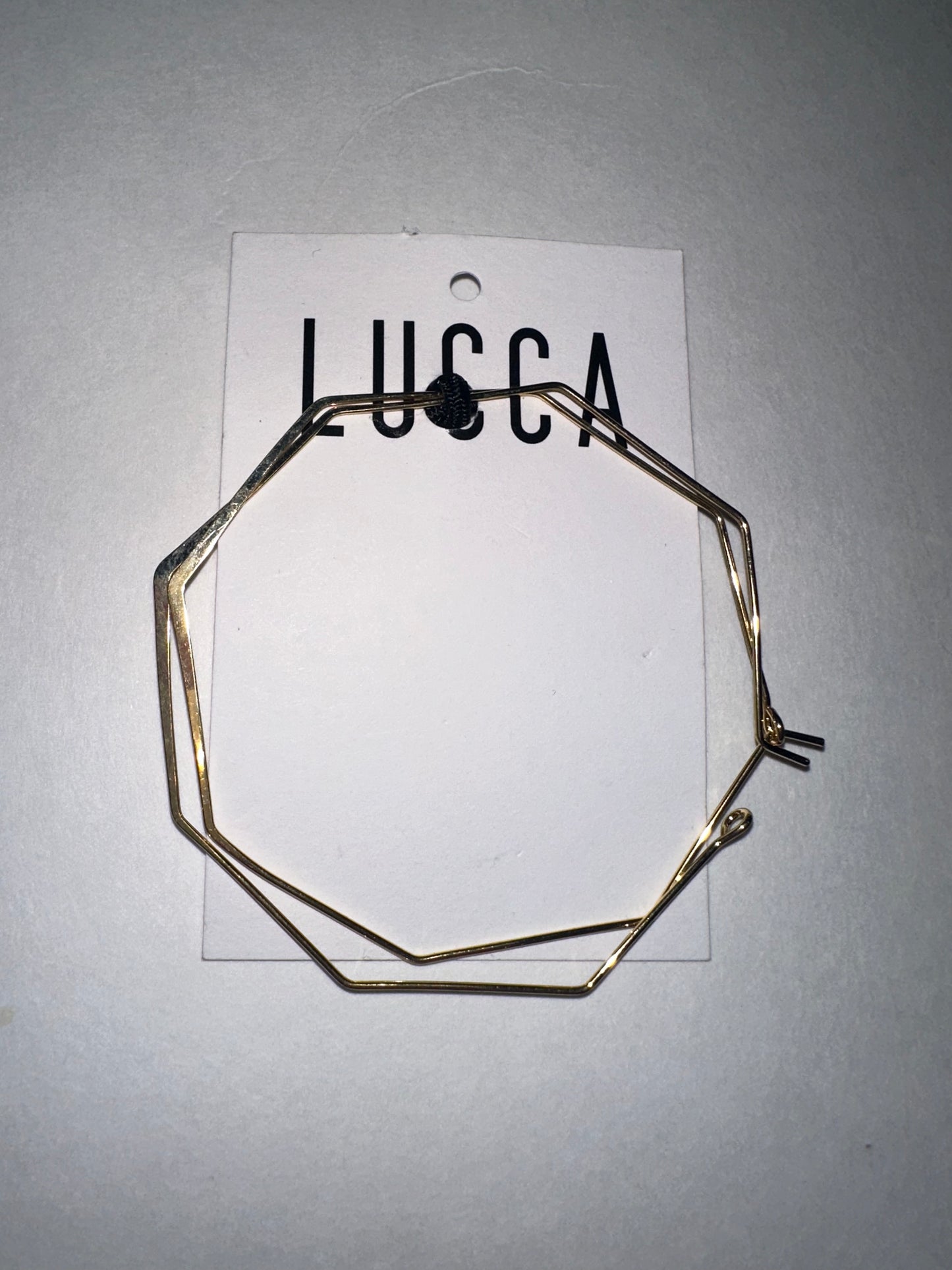 Lucca Hexagon Hoops