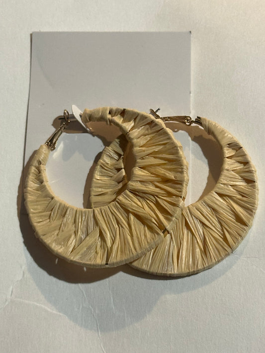 Woven Hoop Earrings